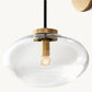 CABRETTE CLEAR GLASS SCONCE