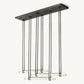 AUDUBON TRIPLE BAR LINEAR CHANDELIER