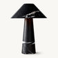 MYCENA ROUND STONE TABLE LAMP