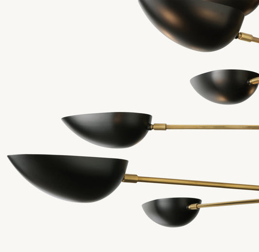 GRAPHIC CHANDELIER 70"