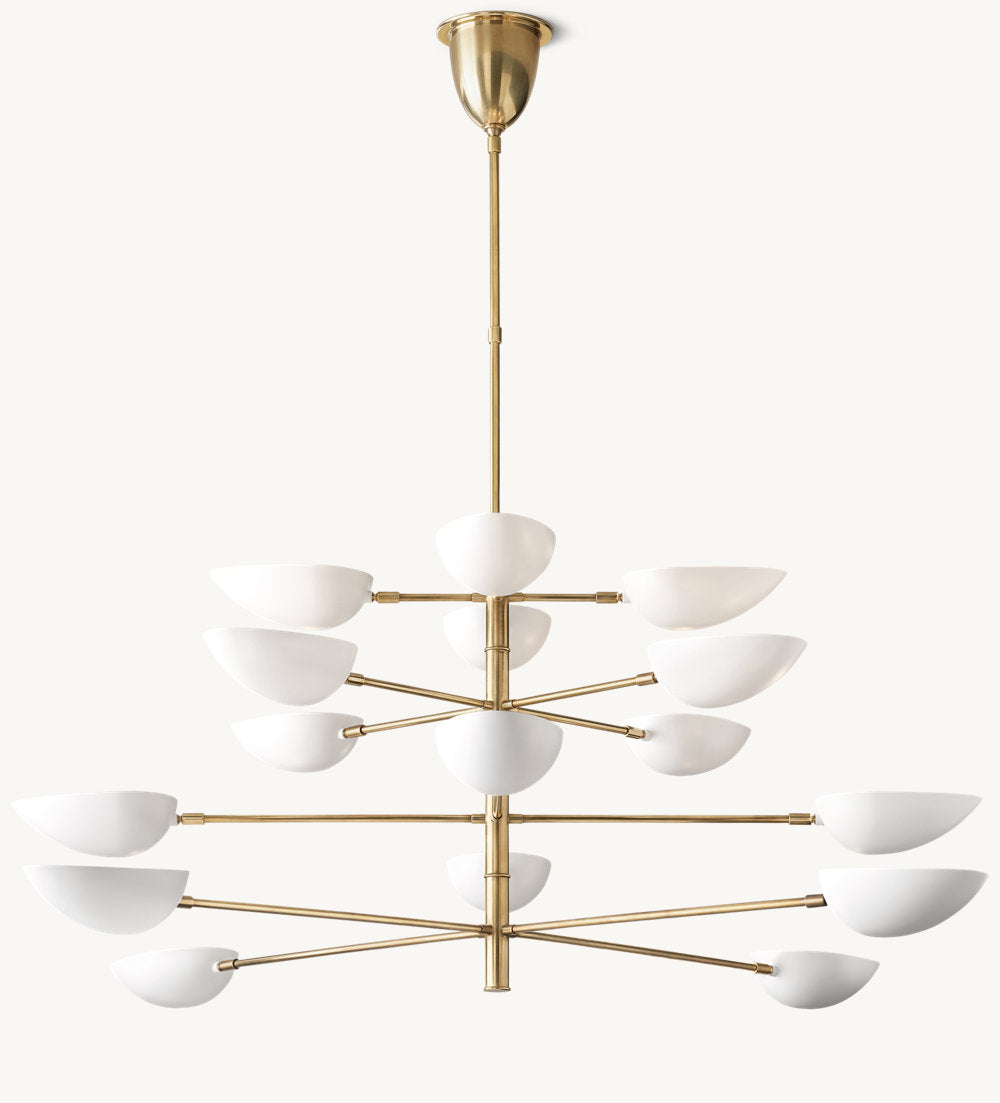 GRAPHIC CHANDELIER 70"