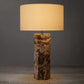 SAREZZO HEXAGONAL STONE TABLE LAMP