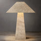 MYCENA OBELISK STONE TABLE LAMP