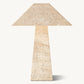 MYCENA OBELISK STONE TABLE LAMP