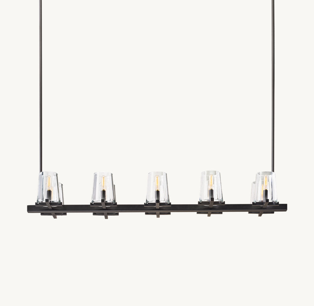 PAUILLAC LINEAR CHANDELIER 49"