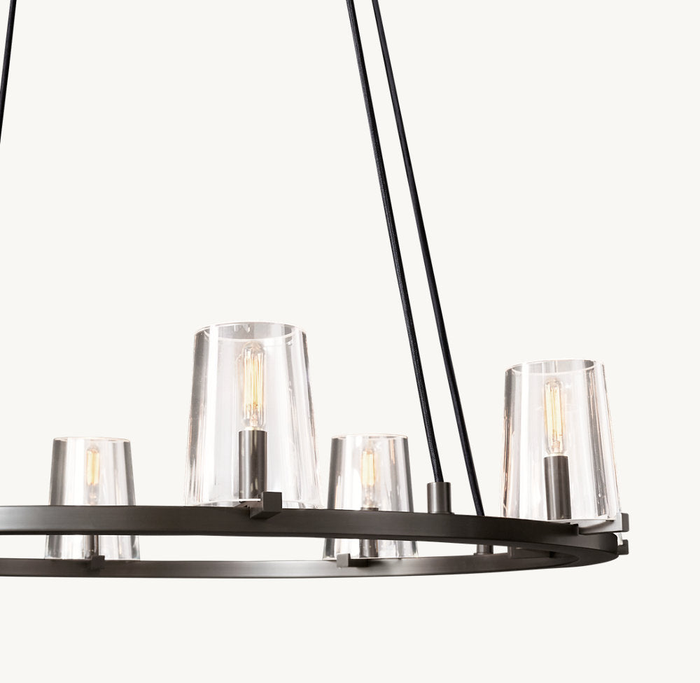 PAUILLAC ROUND CHANDELIER 36"