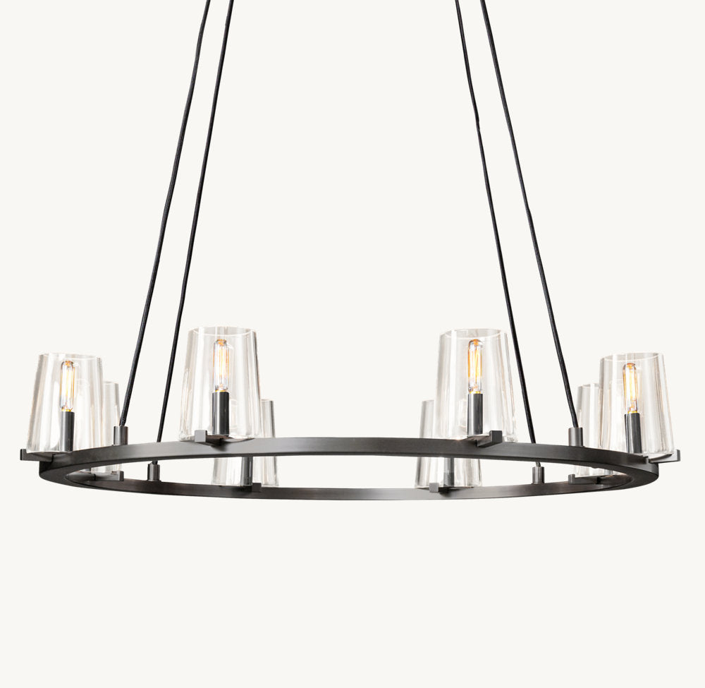 PAUILLAC ROUND CHANDELIER 36"