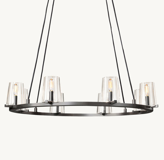 PAUILLAC ROUND CHANDELIER 36"