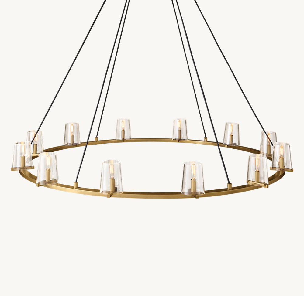 PAUILLAC ROUND CHANDELIER 60"