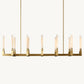 CANNELE LINEAR CHANDELIER 67"