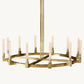 CANNELE ROUND CHANDELIER 60"
