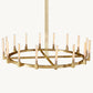 CANNELE ROUND CHANDELIER 72"