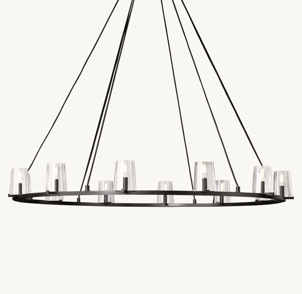 PAUILLAC ROUND CHANDELIER 60"