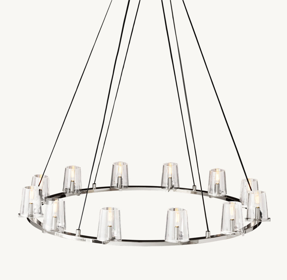 PAUILLAC ROUND CHANDELIER 48"