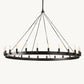 CAMINO VINTAGE FILAMENT ROUND CHANDELIER 50"
