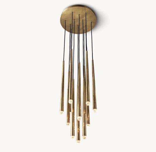 AQUITAINE ROUND CHANDELIER 18"
