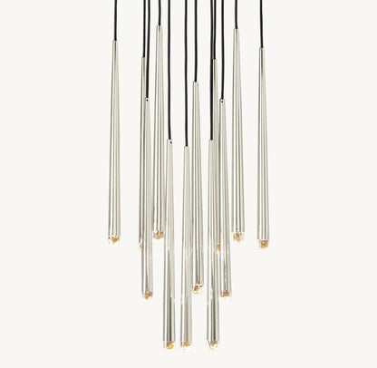 AQUITAINE ROUND CHANDELIER 24"