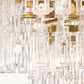 MARIGNAN TIERED ROUND CHANDELIER 48"