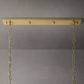 Rhys Rectangular Chandelier 49", 8-lights