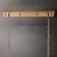 Odeon Rectangle Chandelier 40"