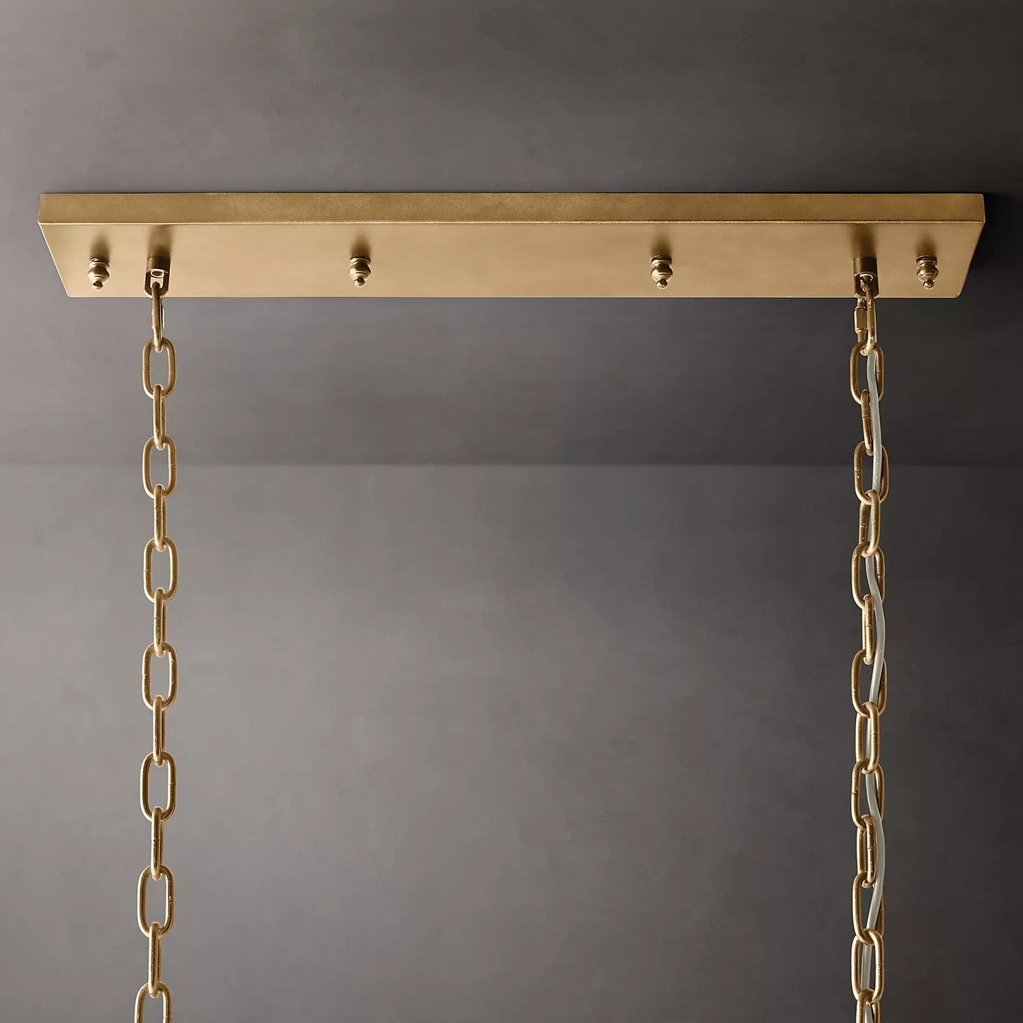 Odeon Rectangle Chandelier 40"