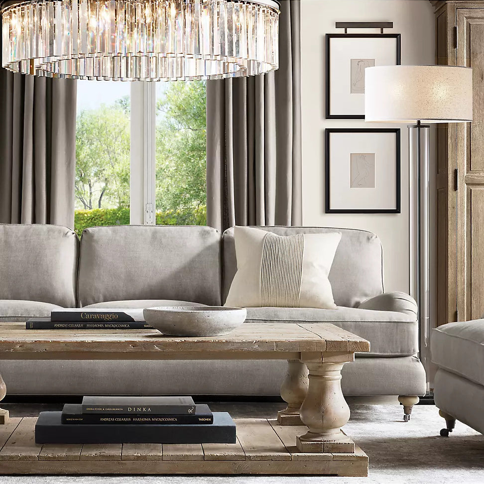 Rhys Round Chandelier 32", 8-lights