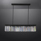 Rhys Rectangular Chandelier 59", 8-lights