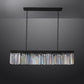 Rhys Rectangular Chandelier 49", 8-lights