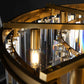 Rhys Round Chandelier 32", 8-lights