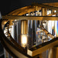 Rhys Round Chandelier 43", 8-lights