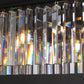 Rhys Rectangular Chandelier 49", 8-lights