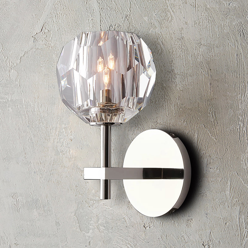 BOULE DE CRISTAL GLASS WALL SCONCE